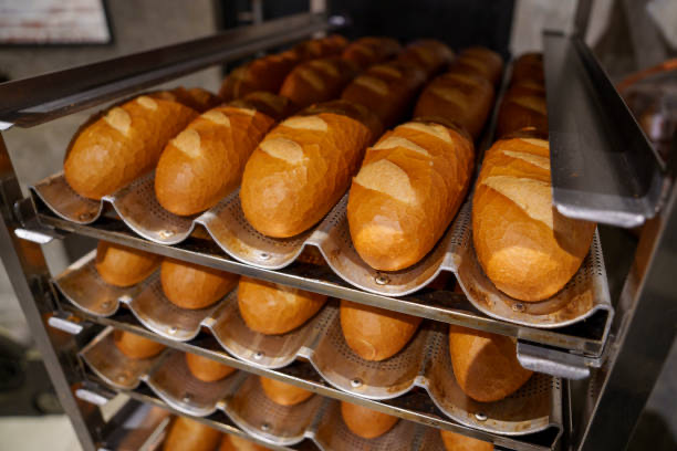 Baguettes recién horneadas